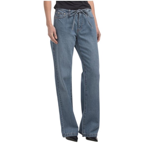 REWASH Low Rise Wide Leg Jeans - Picture 1 of 3